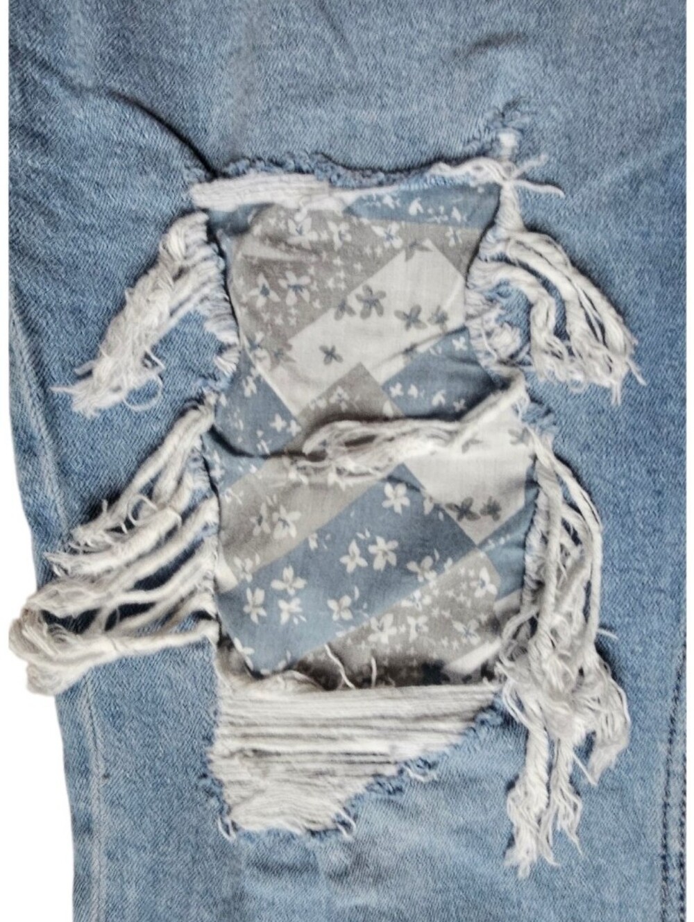 Hollister Curvy High Rise 90s Vintage Straight Distressed Strech Jeans 19R